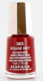 Vernis mavala "rouge hot"
